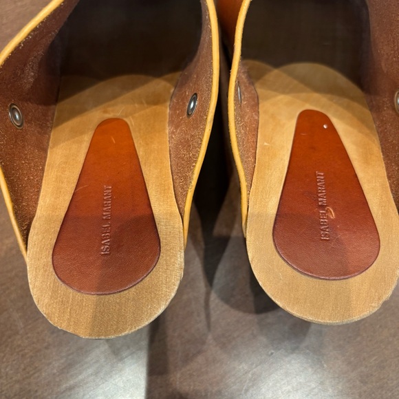 Isabel Marant Leather Clogs, Size US 7/38 - Picture 10 of 12